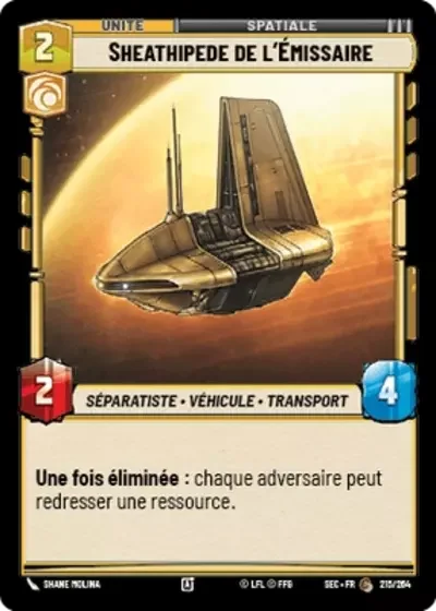 Sheathipede de l'Émissaire