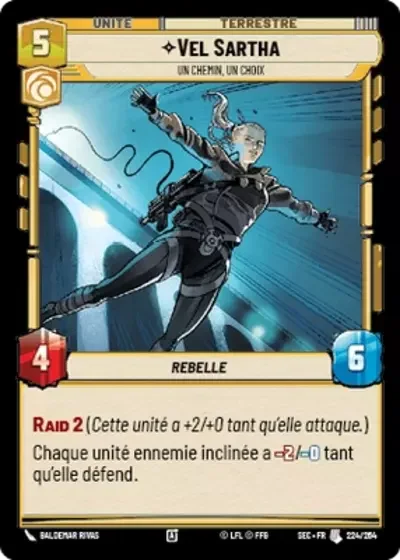 Vel Sartha, Un Chemin, Un Choix