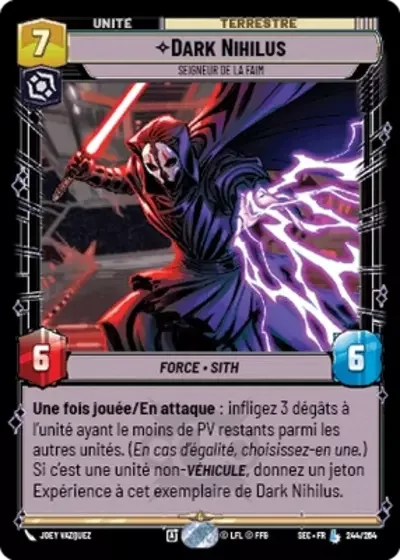 Dark Nihilus, Seigneur De La Faim