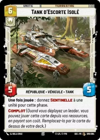 Tank d'Escorte Isolé