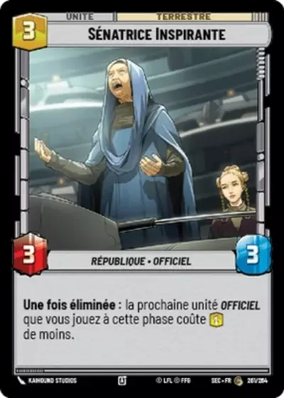 Sénatrice Inspirante