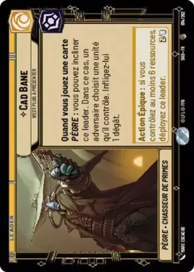 Cad Bane, N’est Plus À Présenter