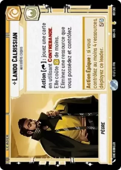 Lando Calrissian, Aux Goûts Exquis