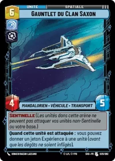 Gauntlet du Clan Saxon
