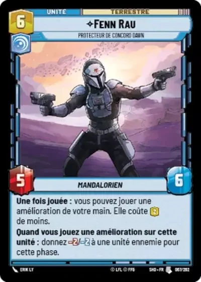 Fenn Rau, Protecteur De Concord Dawn