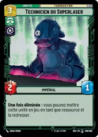 Technicien du Superlaser