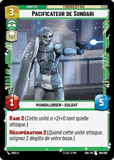 Pacificateur de Sundari