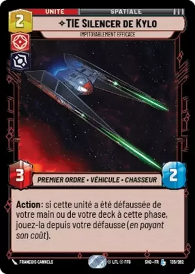 TIE Silencer de Kylo, Impitoyablement Efficace