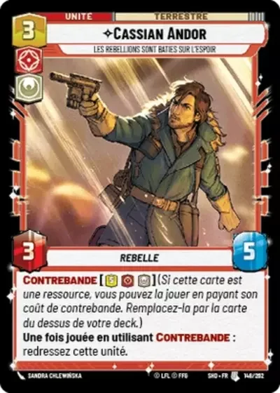 Cassian Andor, LES REBELLIONS SONT BATIES SUR L’ESPOIR