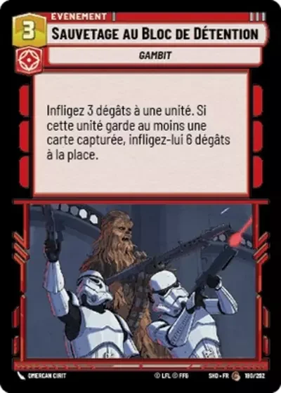 Sauvetage au Bloc de Détention