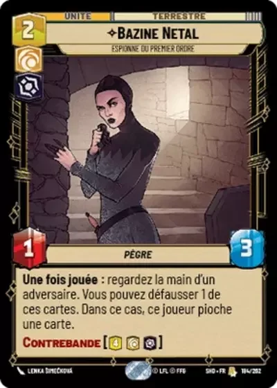 Bazine Netal, Espionne Du Premier Ordre