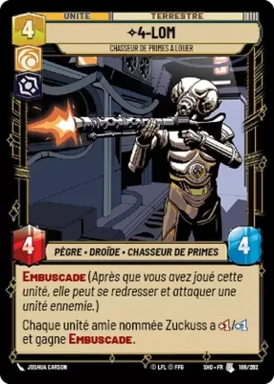 4-LOM, Chasseur De Primes À Louer