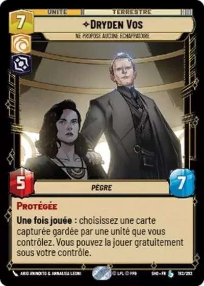 Dryden Vos, Ne Propose Aucune Échappatoire