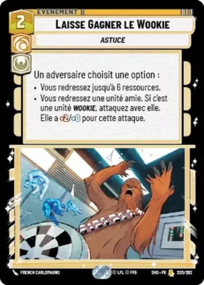 Laisse Gagner le Wookie