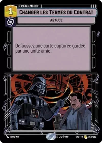 Changer les Termes du Contrat