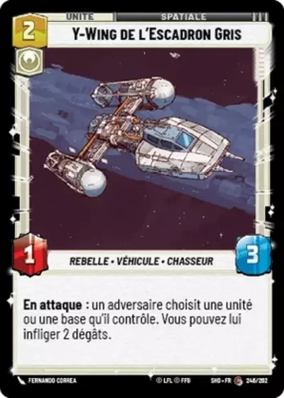 Y-Wing de l’Escadron Gris