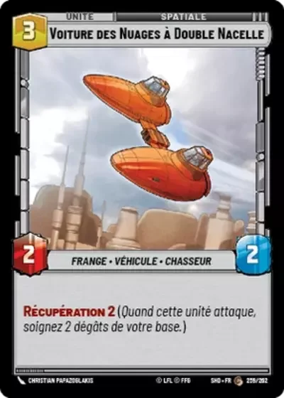 Voiture des Nuages à Double Nacelle