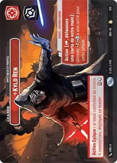Showcase Kylo Ren Impetueux Et Mortel