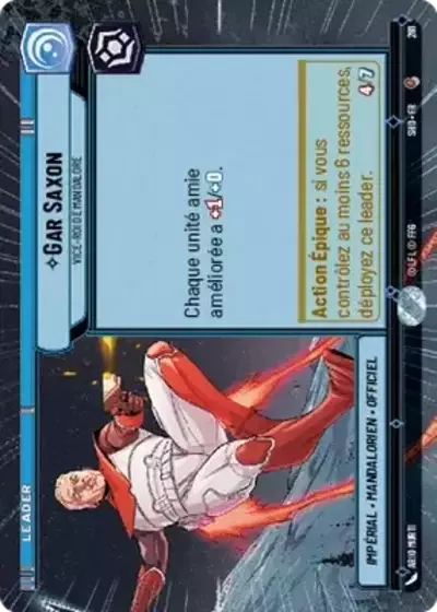 Hyperespace Gar Saxon Vice Roi De Mandalore