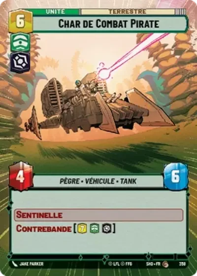 Hyperespace Char De Combat Pirate