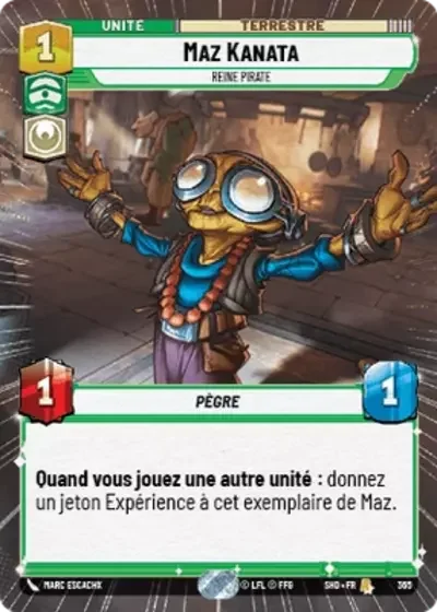 Hyperespace Maz Kanata Reine Pirate