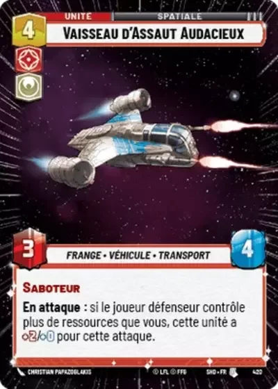 Hyperespace Vaisseau Dassaut Audacieux