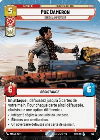 Poe Dameron, RAPIDE À IMPROVISER (Hyperespace)