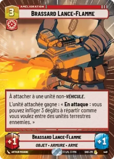Hyperespace Brassard Lance Flamme