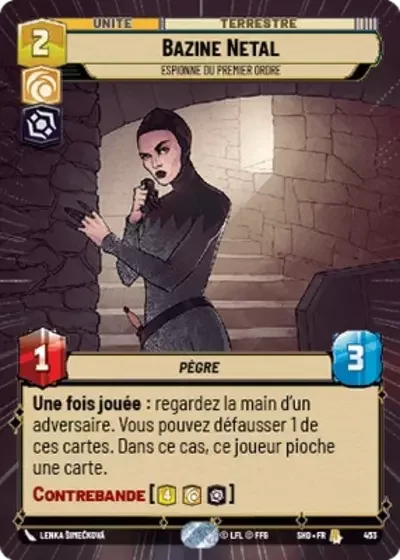 Hyperespace Bazine Netal Espionne Du Premier Ordre