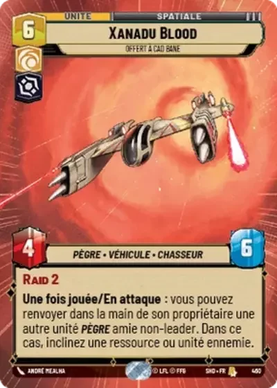 Hyperespace Xanadu Blood Offert A Cad Bane