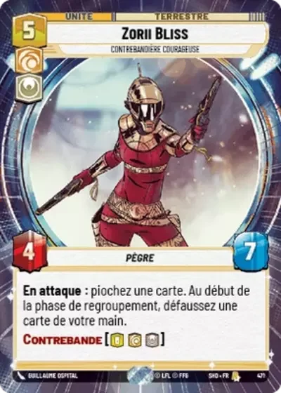 Hyperespace Zorii Bliss Contrebandiere Courageuse