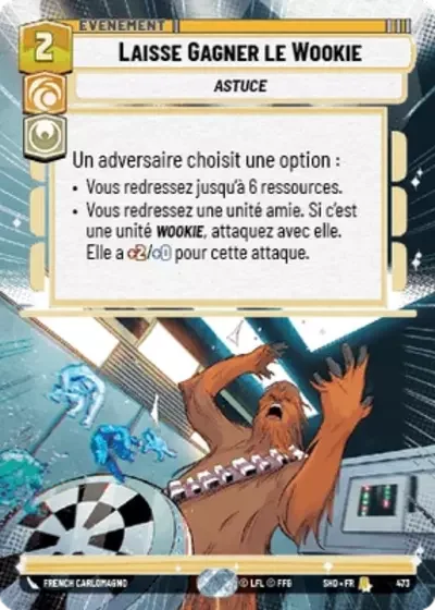 Hyperespace Laisse Gagner Le Wookie