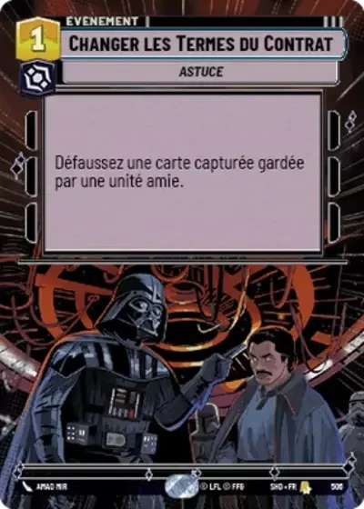 Hyperespace Changer Les Termes Du Contrat