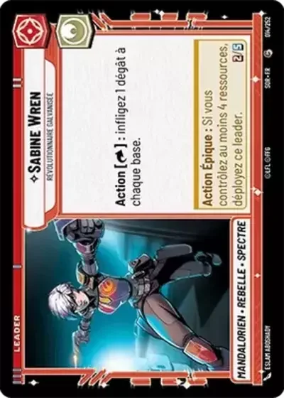 Sabine Wren, Révolutionnairs Galvanisée