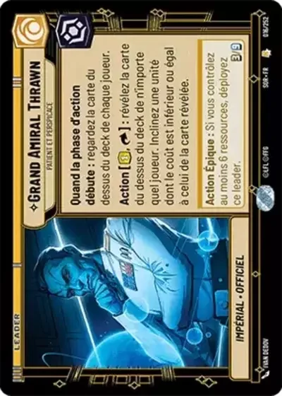 Grand Amiral Thrawn, Patient Et Perspicace