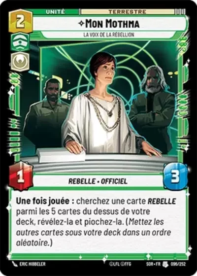 Mon Mothma, La Voix De La Rébellion
