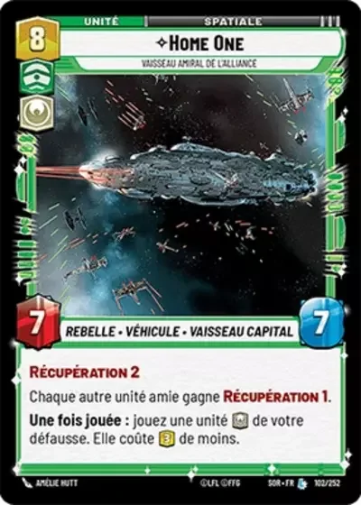 Home One, Vaisseau Amiral De L’Alliance