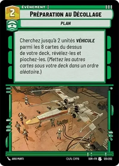 Préparation au Décollage