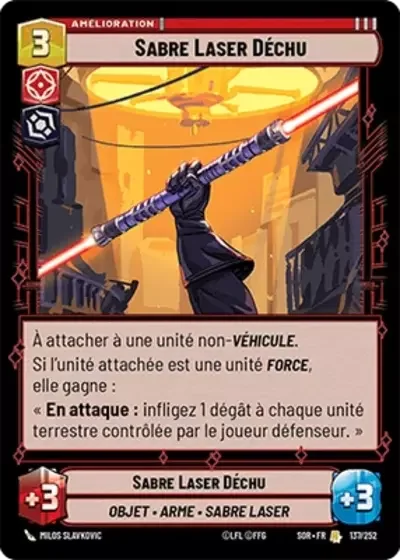 Sabre Laser Déchu