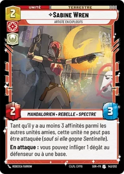 Sabine Wren, Artiste En Explosifs