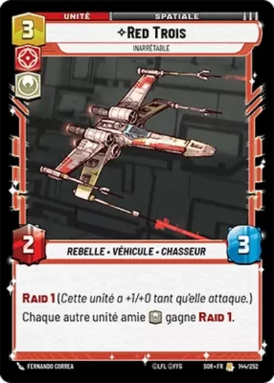 Red Trois, Inarrêtable