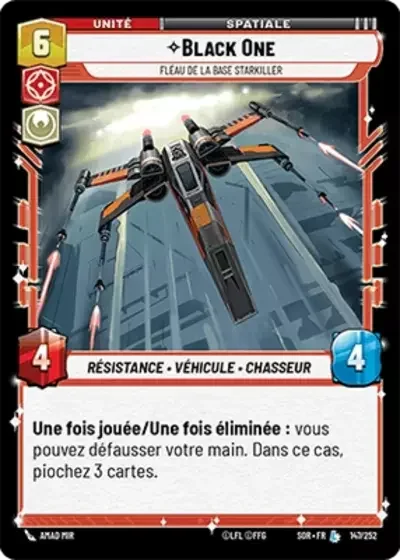 Black One, Fléau De La Base Starkiller