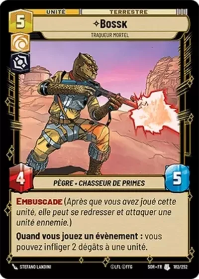 Bossk, Traqueur Mortel