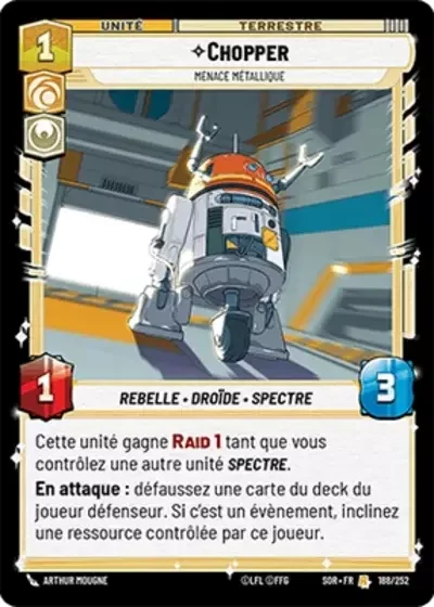 Chopper, Menace Métallique