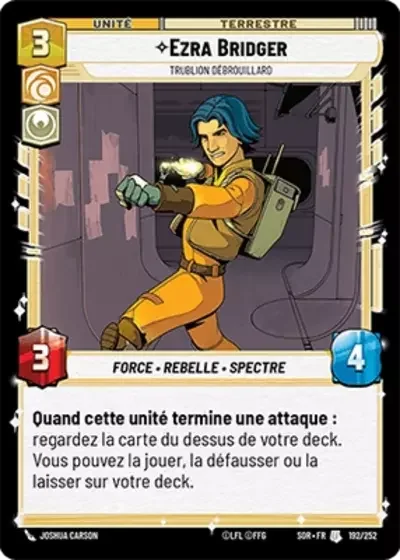 Ezra Bridger, Trublion Débrouillard
