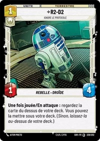 R2-D2, Ignore Le Protocole