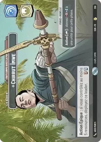 Chirrut Imwe Fait Corps Avec La Force