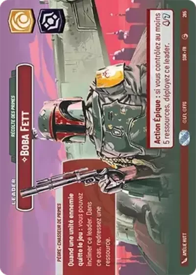 Boba Fett Recolte Des Primes