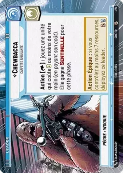 Chewbacca Carpette Ambulante