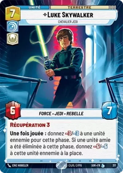 Luke Skywalker Chevalier Jedi